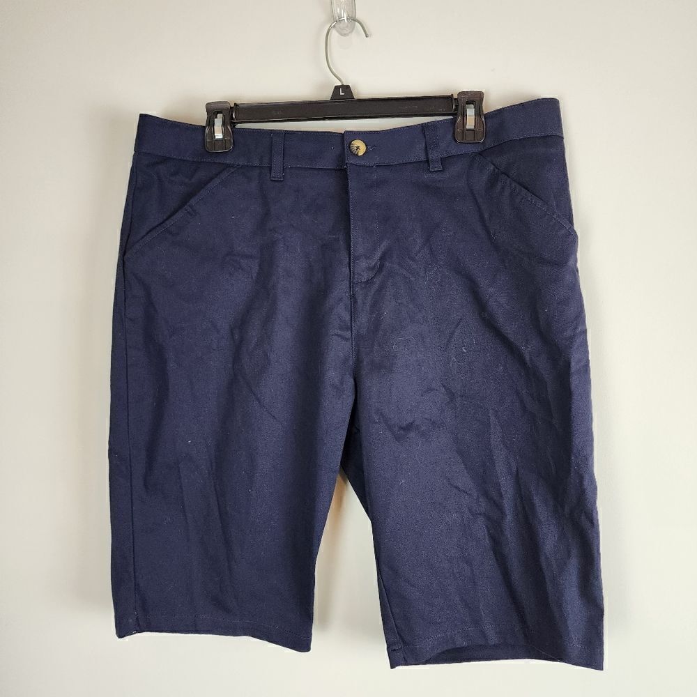 French Toast Flat Front Plus Size Adjustable Waist  Bermuda Shorts Size 20 1/2